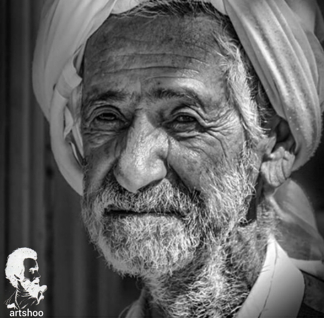 مدل پرتره سیاه قلم